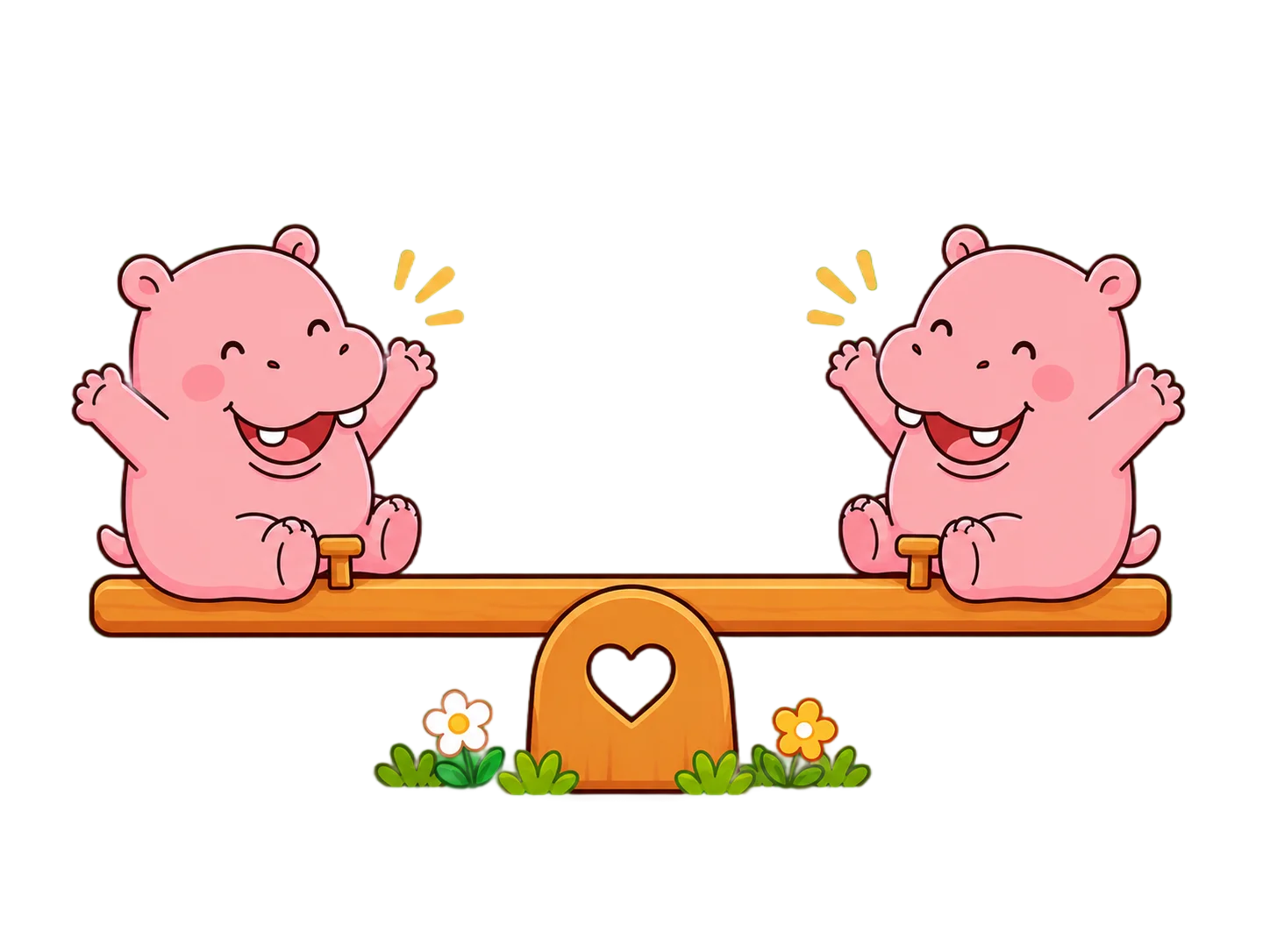 Roxily characters balancing chores together